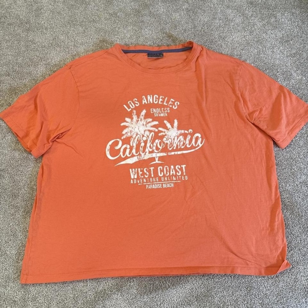 Y2K Surfer in the Town California West Coast Graphic Tee 5X Big & Tall